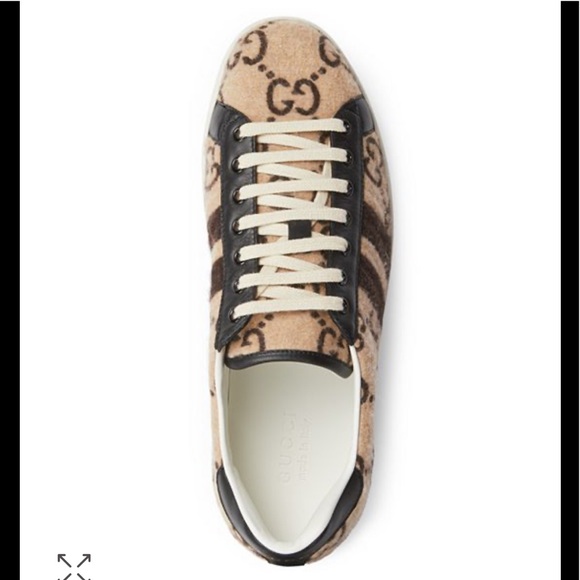 Authentic Gucci Covered Wool Sneaker - Picture 2 of 8